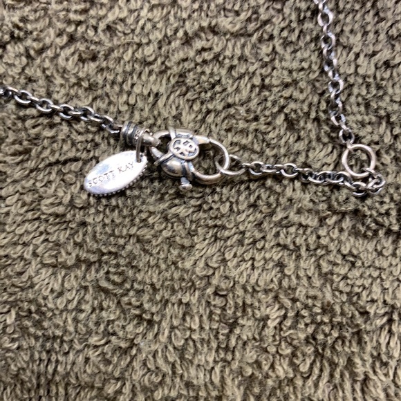 Scott Kay Sterling Silver Cross Pendant Necklace - Picture 5 of 7